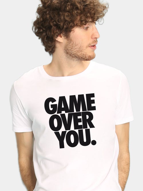 T-shirt Homme - GAME OVER YOU - Kiabi