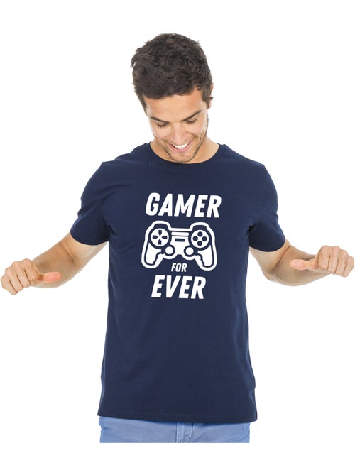 T-shirt Homme - GAMER FOR EVER - Kiabi