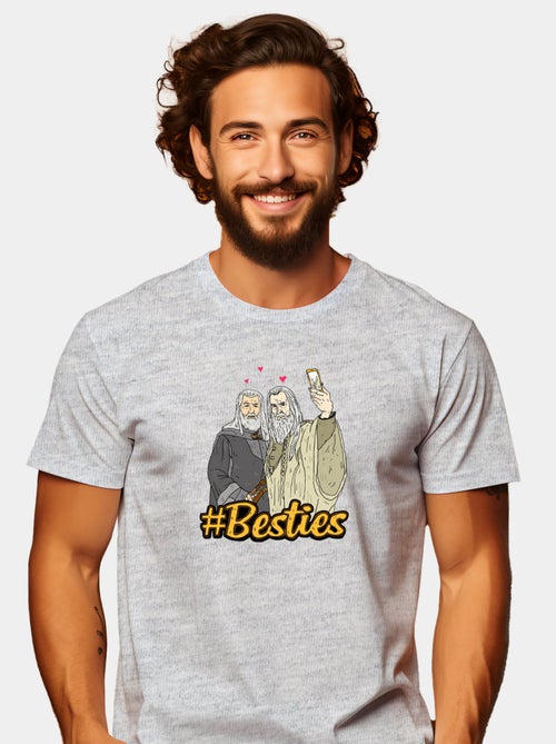 T-shirt Homme - GANDALF AND DUMBLEDORE - Kiabi