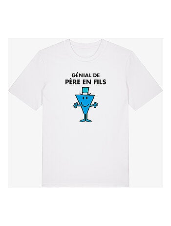 T-shirt Homme - GENIAL DE PERE EN FILS