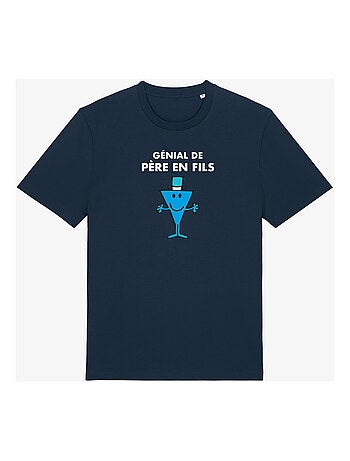 T-shirt Homme - GENIAL DE PERE EN FILS