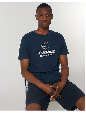 T-shirt Homme - GOURMAND DE PERE EN FILS