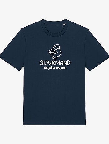 T-shirt Homme - GOURMAND DE PERE EN FILS