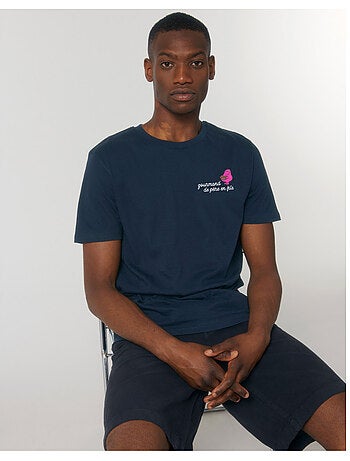T-shirt Homme - GOURMAND DE PERE EN FILS COEUR