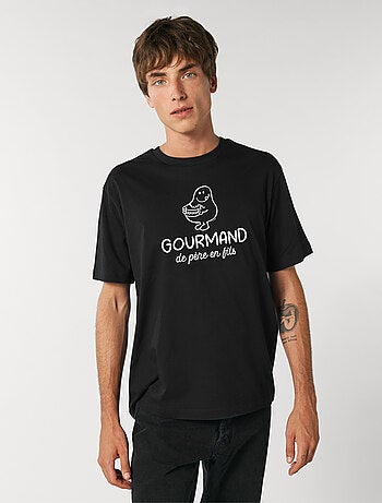 T-shirt Homme - GOURMAND DE PERE EN FILS