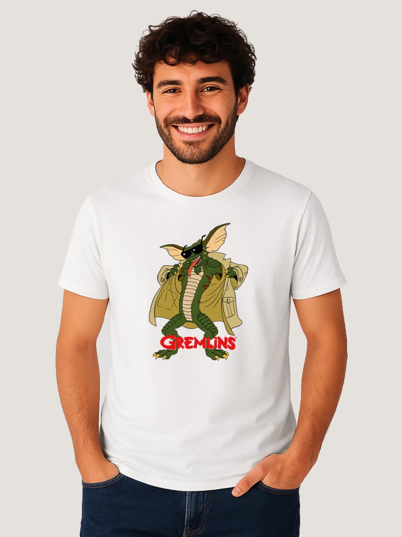 T-shirt Homme - GREMLINS 3 Blanc - Kiabi