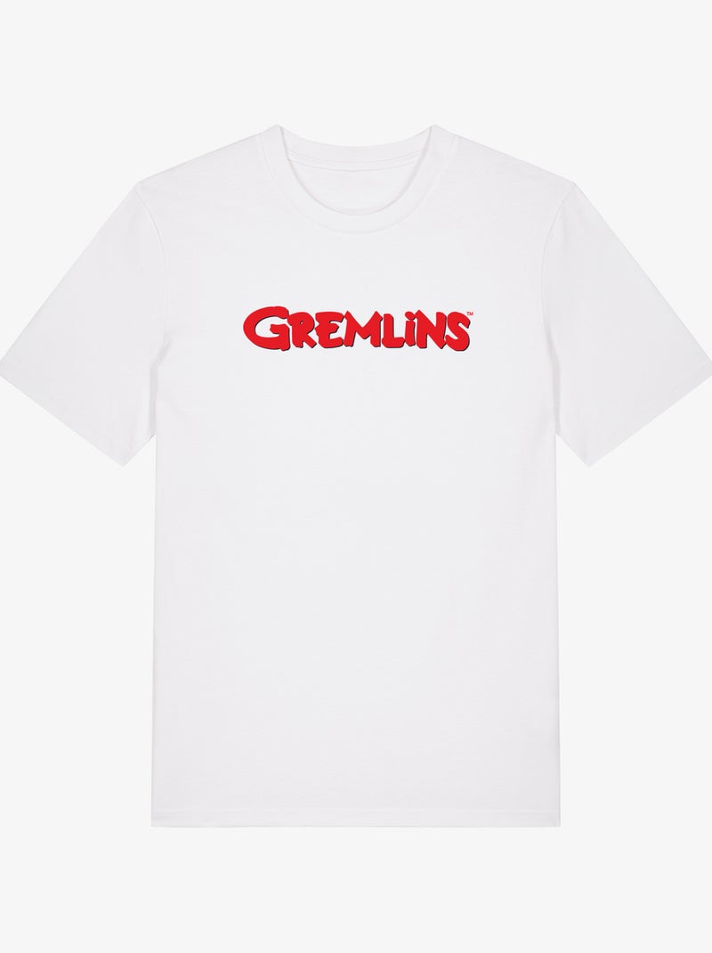 T-shirt Homme - GREMLINS LOGO Blanc - Kiabi
