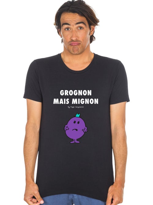 T-shirt Homme - GROGNON MAIS MIGNON 2 - Kiabi