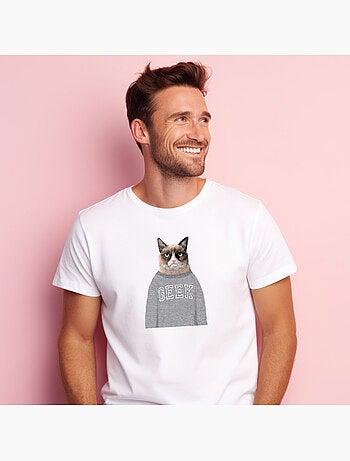 T-shirt homme - grumpy cat