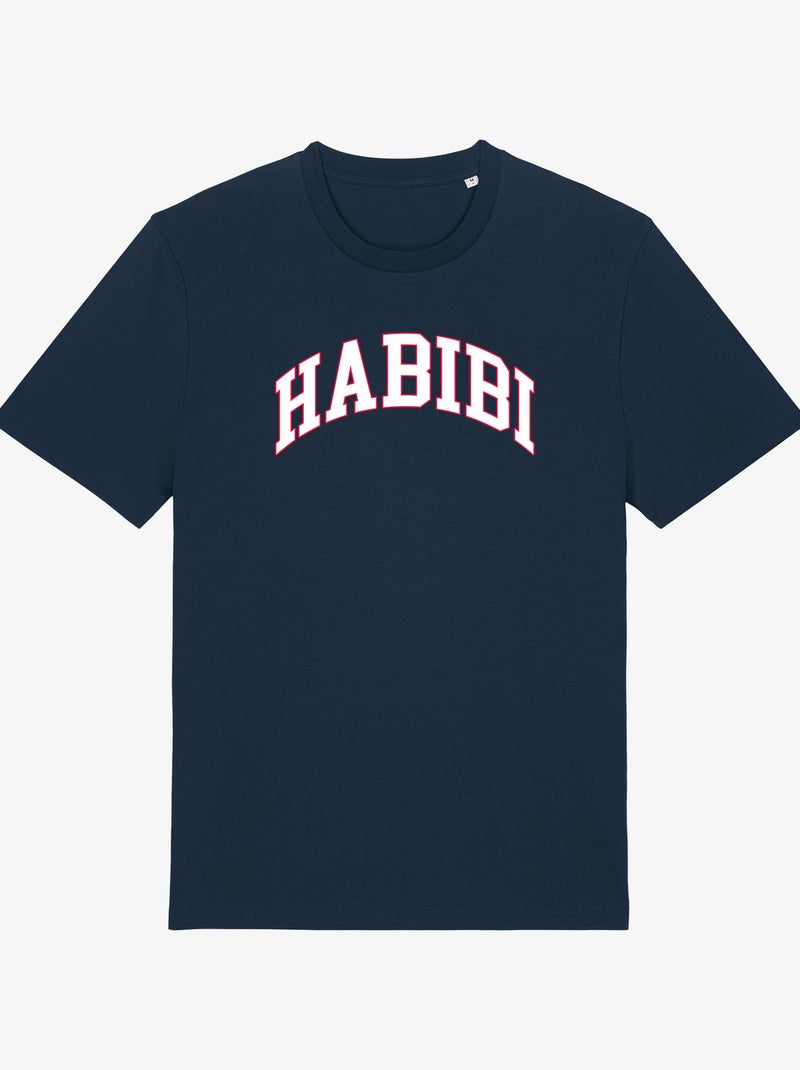 T-shirt Homme - HABIBI Bleu marine - Kiabi
