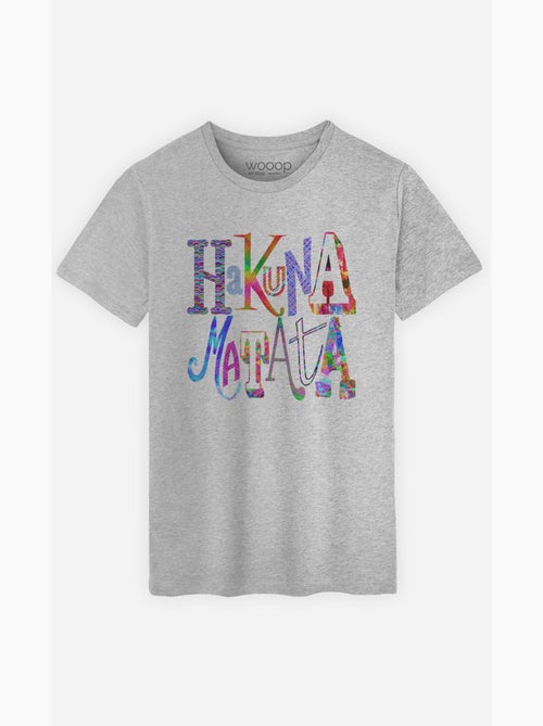 T-shirt Homme - HAKUNA MATATA COLOR - Kiabi
