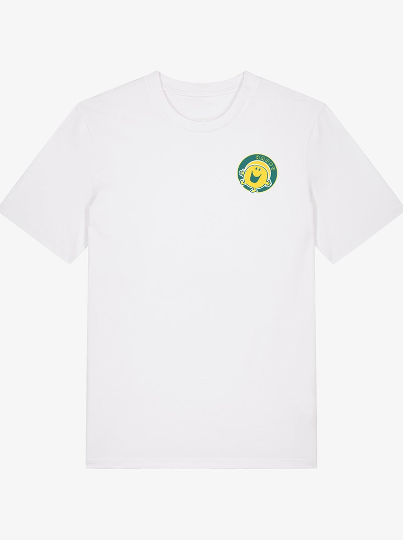 T-shirt Homme - HAPPY COEUR Blanc - Kiabi