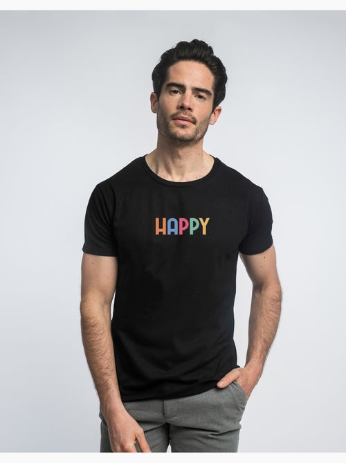 T-shirt Homme - HAPPY COLORÉ - Kiabi