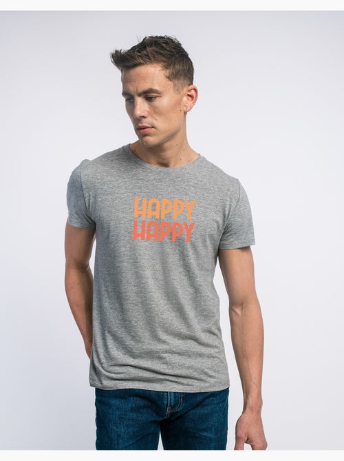 T-shirt Homme - HAPPY MPT - Kiabi