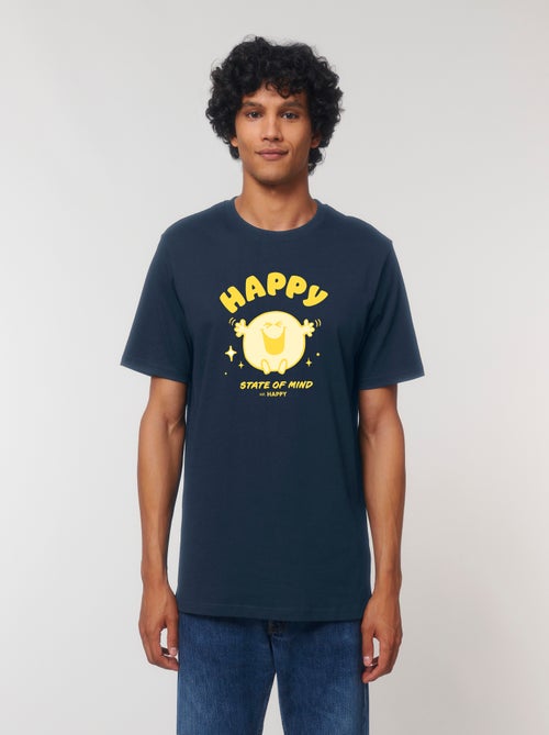 T-shirt Homme - HAPPY STATE OF MIND - Kiabi