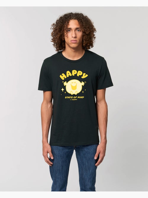 T-shirt Homme - HAPPY STATE OF MIND - Kiabi