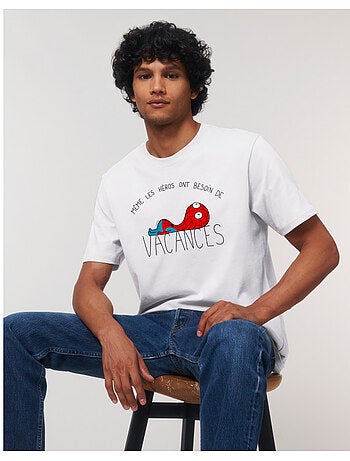 T-shirt Homme - HEROS VACANCES SPIDER