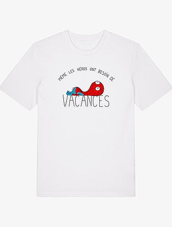 T-shirt Homme - HEROS VACANCES SPIDER