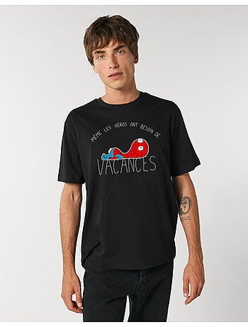 T-shirt Homme - HEROS VACANCES SPIDER