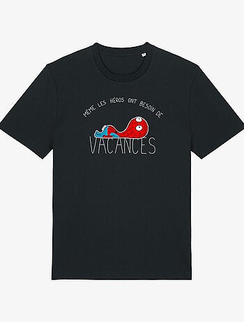 T-shirt Homme - HEROS VACANCES SPIDER