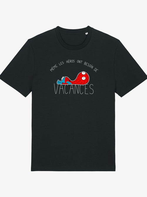 T-shirt Homme - HEROS VACANCES SPIDER - Kiabi