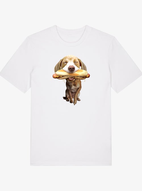 T-shirt Homme - HOT DOG - Kiabi