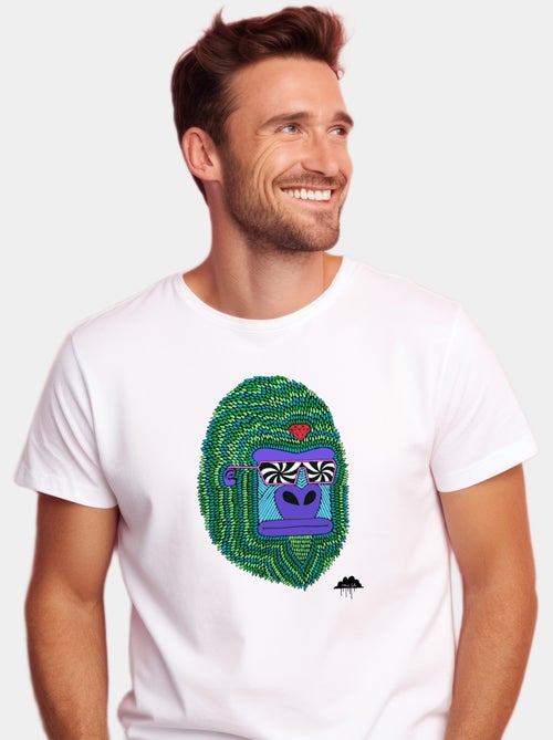 T-shirt Homme - HYPNO APE - Kiabi