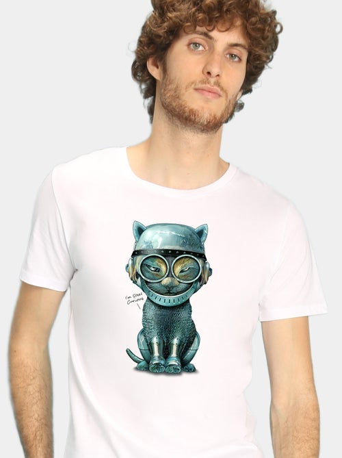 T-shirt Homme - I M STEEL CURIOUS - Kiabi