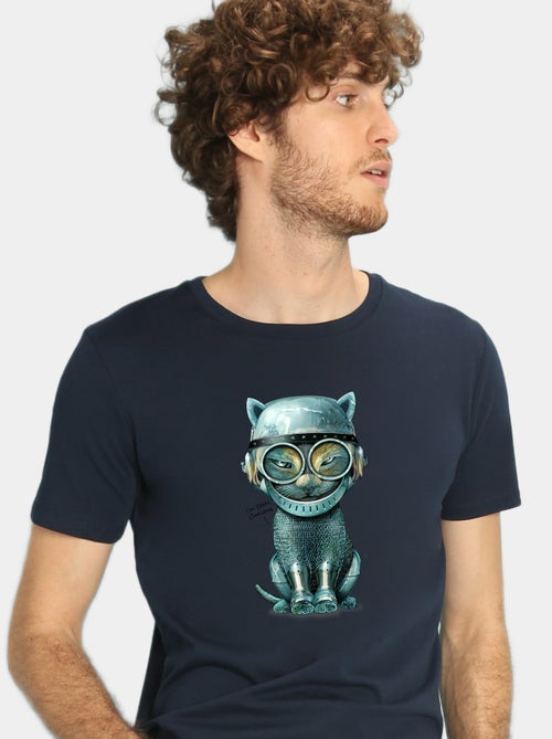 T-shirt Homme - I M STEEL CURIOUS - Kiabi