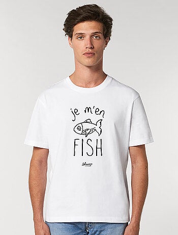 T-shirt Homme - JE M'EN FISH