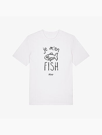 T-shirt Homme - JE M'EN FISH