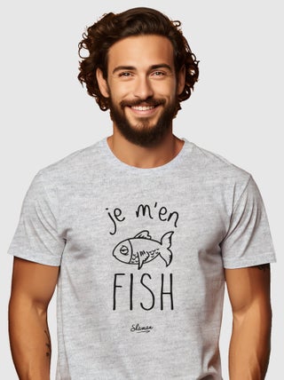 T-shirt Homme - JE M'EN FISH