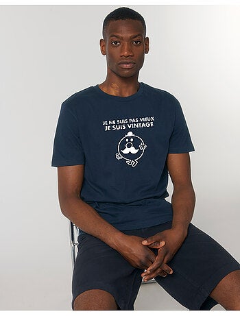 T-shirt Homme - JE NE SUIS PAS VIEUX JE SUIS VINTAGE