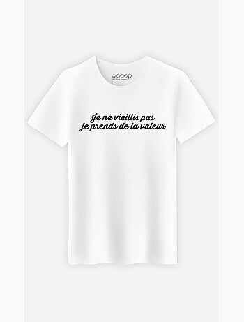 T-shirt Homme - JE NE VIEILLIS PAS JE PRENDS DE LA VALEUR 2