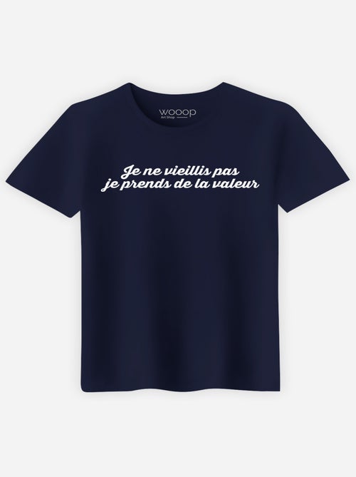 T-shirt Homme - JE NE VIEILLIS PAS JE PRENDS DE LA VALEUR 2 - Kiabi