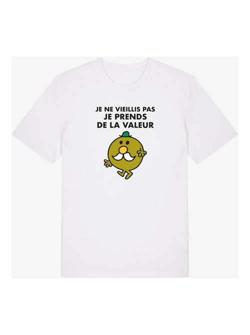 T-shirt Homme - JE NE VIEILLIS PAS JE PRENDS DE LA VALEUR - Kiabi