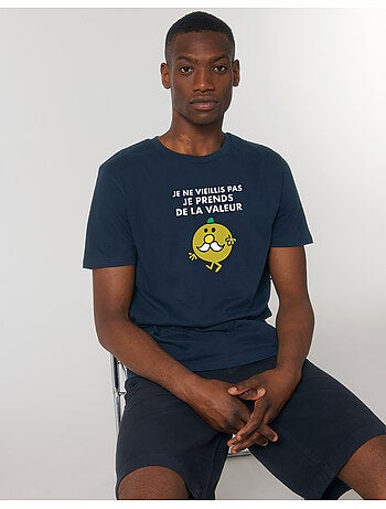 T-shirt Homme - JE NE VIEILLIS PAS JE PRENDS DE LA VALEUR