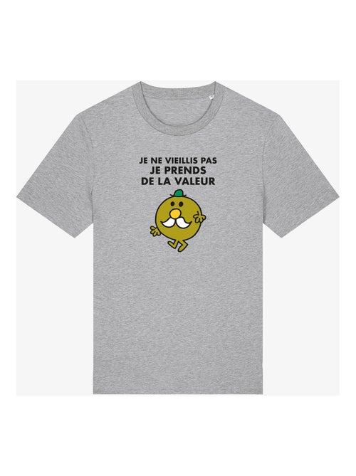 T-shirt Homme - JE NE VIEILLIS PAS JE PRENDS DE LA VALEUR - Kiabi