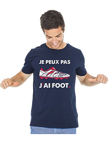 T-shirt Homme - JE PEUX PAS J'AI FOOT