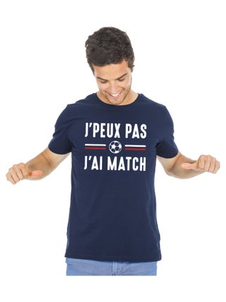T-shirt Homme - JE PEUX PAS J'AI MATCH