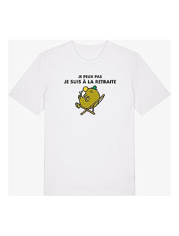 T-shirt Homme - JE PEUX PAS JE SUIS A LA RETRAITE