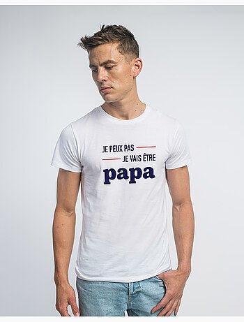 T-shirt Homme - JE PEUX PAS JE VAIS ÊTRE PAPA MPT