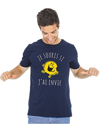 T-shirt homme - je souris si j'ai envie