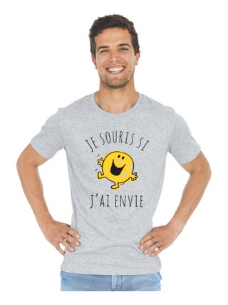 T-shirt Homme - JE SOURIS SI J'AI ENVIE