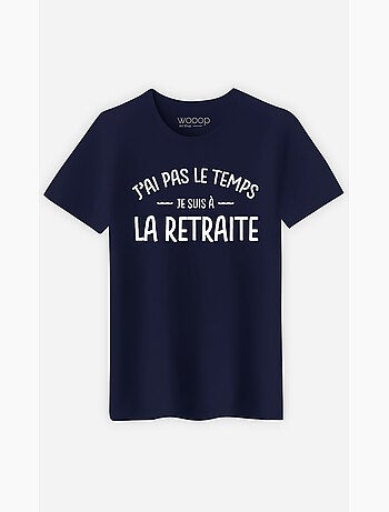 T-shirt Homme - JE SUIS A LA RETRAITE