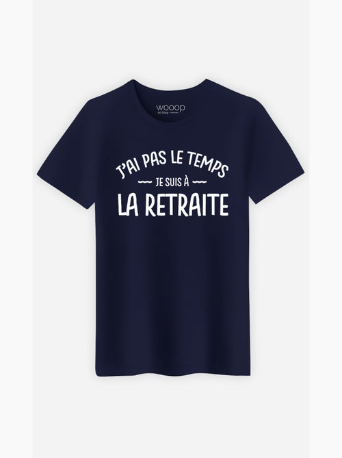 T-shirt Homme - JE SUIS A LA RETRAITE - Kiabi