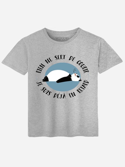 T-shirt Homme - JE SUIS DEJA EN RETARD - Kiabi