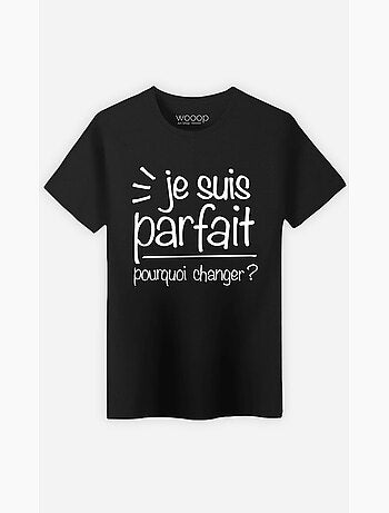 T-shirt Homme - JE SUIS PARFAIT