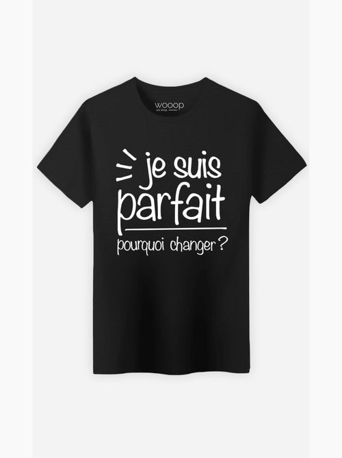 T-shirt Homme - JE SUIS PARFAIT - Kiabi