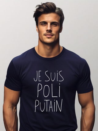 T-shirt Homme - JE SUIS POLI